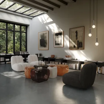 2号 吊灯 - 铬色 - 101 Copenhagen