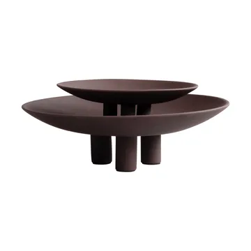 鸭子款餐盘45cm - 巧克力棕色 - 101 Copenhagen