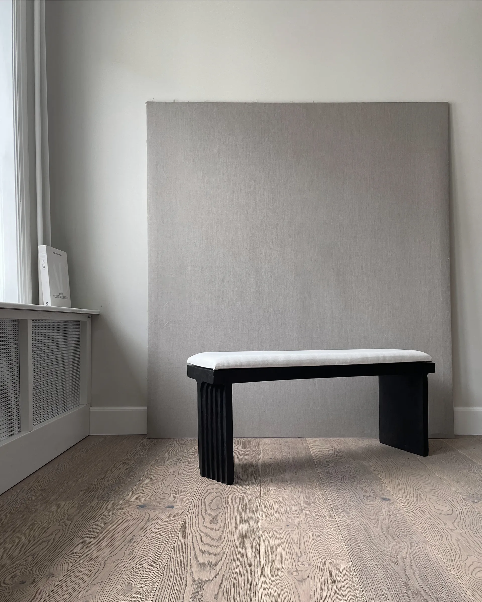 Arc 长凳坐垫 35x120cm, 亚麻 101 Copenhagen