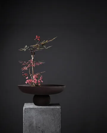 Baburu 大号装饰碗直径43cm - 巧克力棕色 - 101 Copenhagen