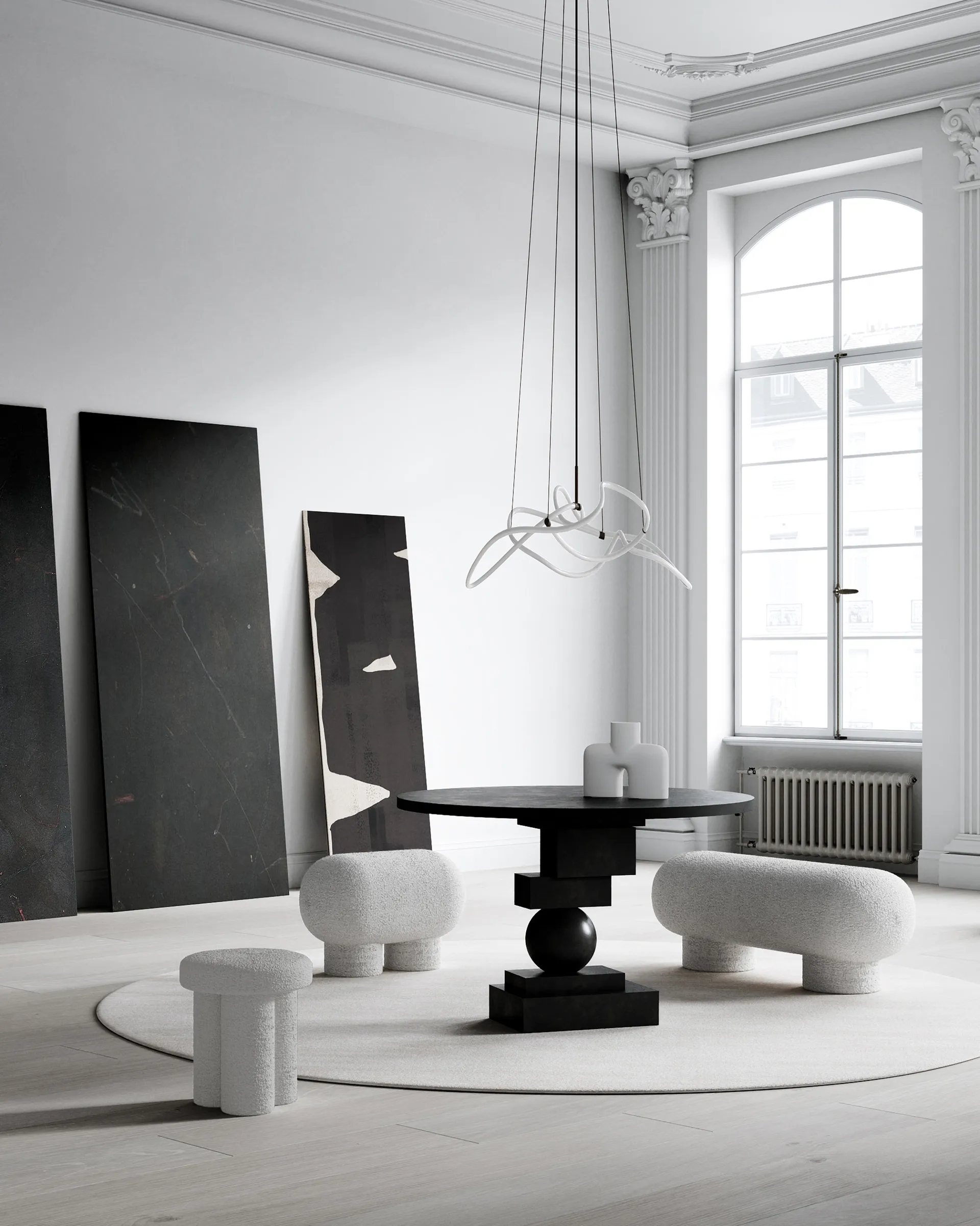 Big Foot 长椅 小, Nubuck 101 Copenhagen