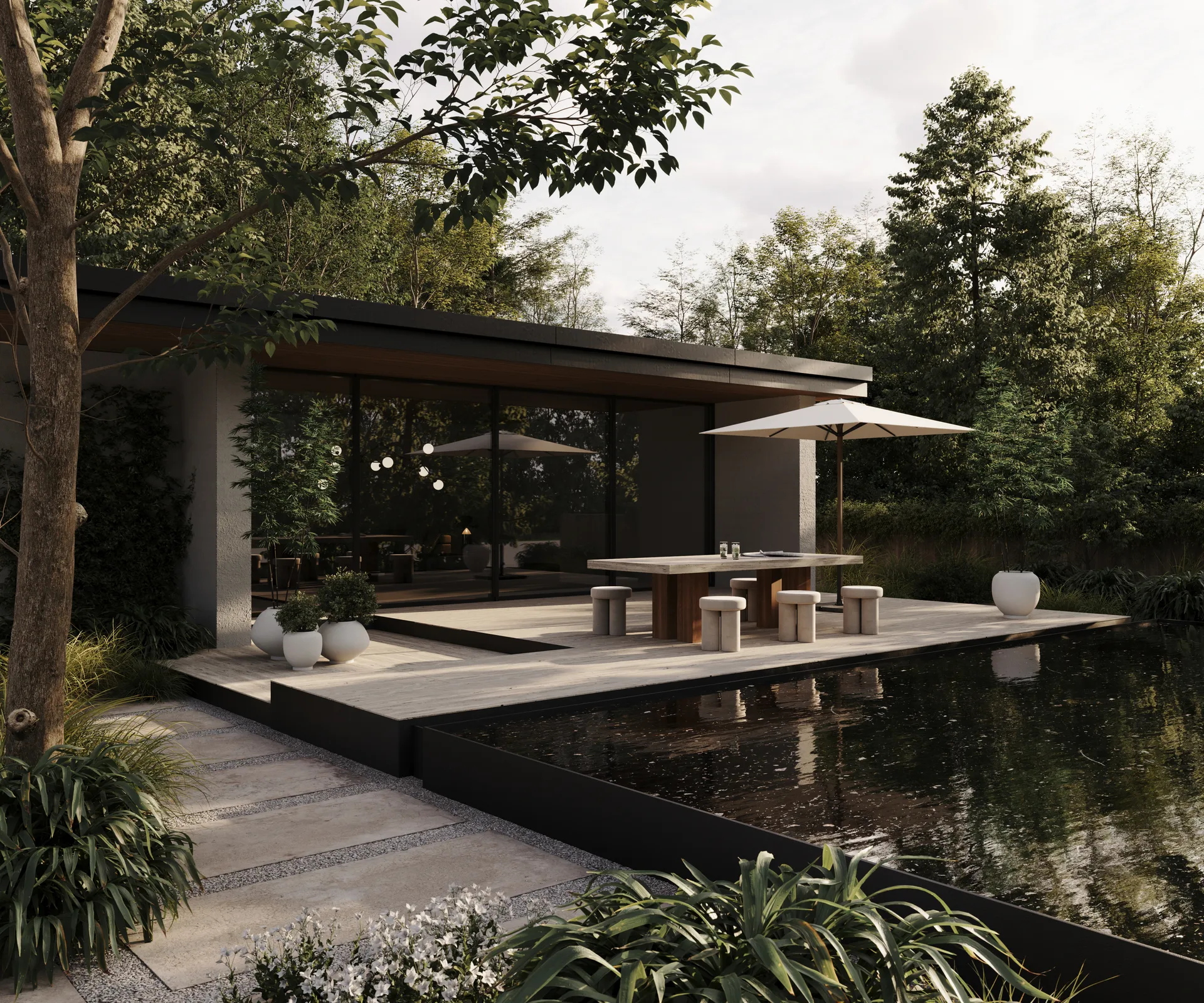 Big 脚凳, Warm 白蜡木 101 Copenhagen