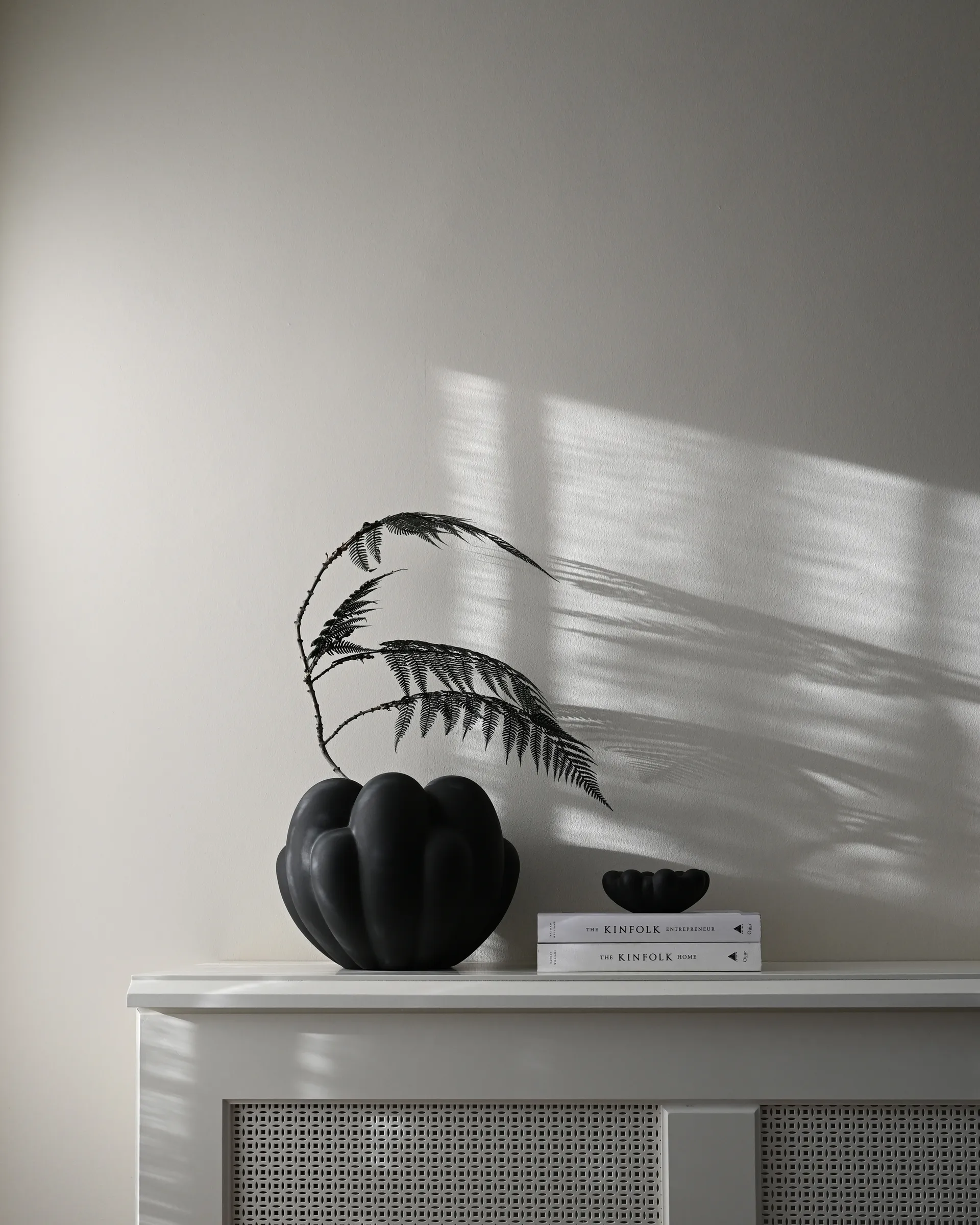 Bloom 花瓶 小 22.5x24 cm, 黑色 101 Copenhagen