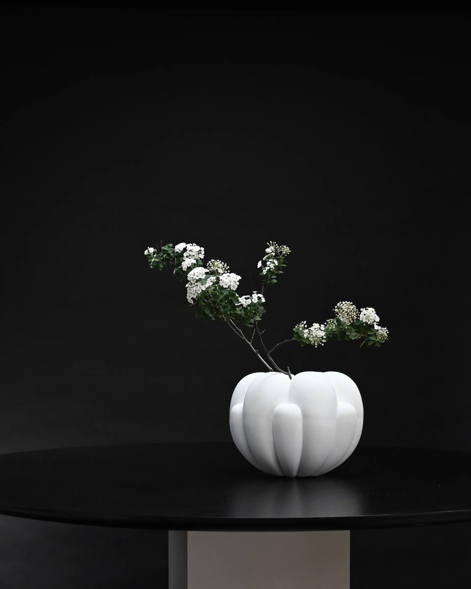 Bloom 小号花瓶 22.5x24cm, 骨白色 101 Copenhagen