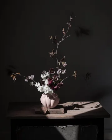 Bloom 绽放小号花瓶22.5x24cm - 玫瑰色 - 101 Copenhagen