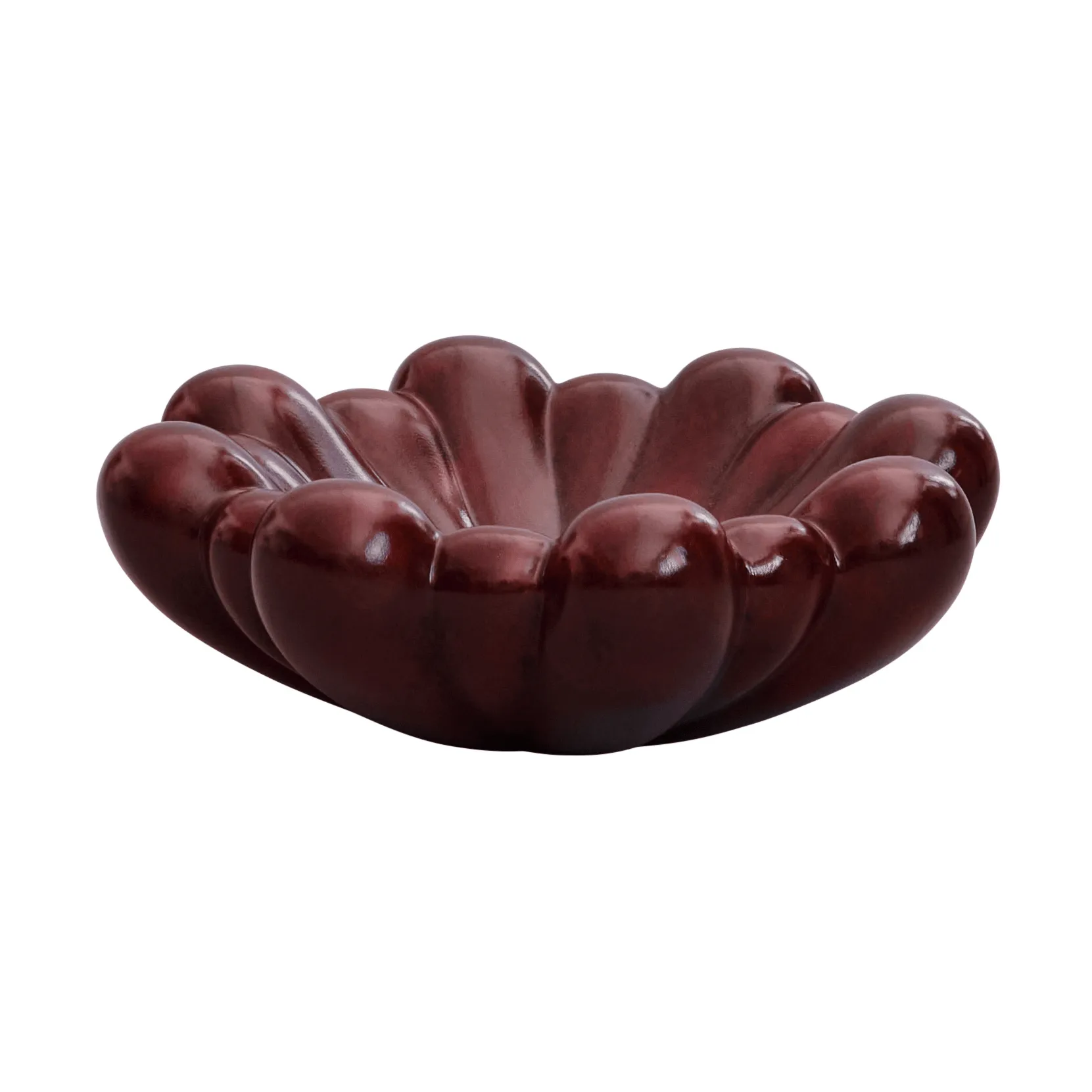 Bloom 托盘碗 中号 Ø28.5cm, 栗色 101 Copenhagen