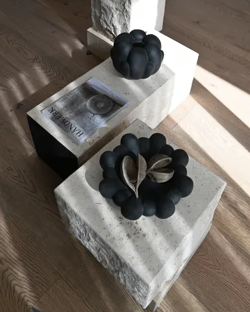 Bloom 托盘 medio Ø28,5 cm - 黑色 - 101 Copenhagen