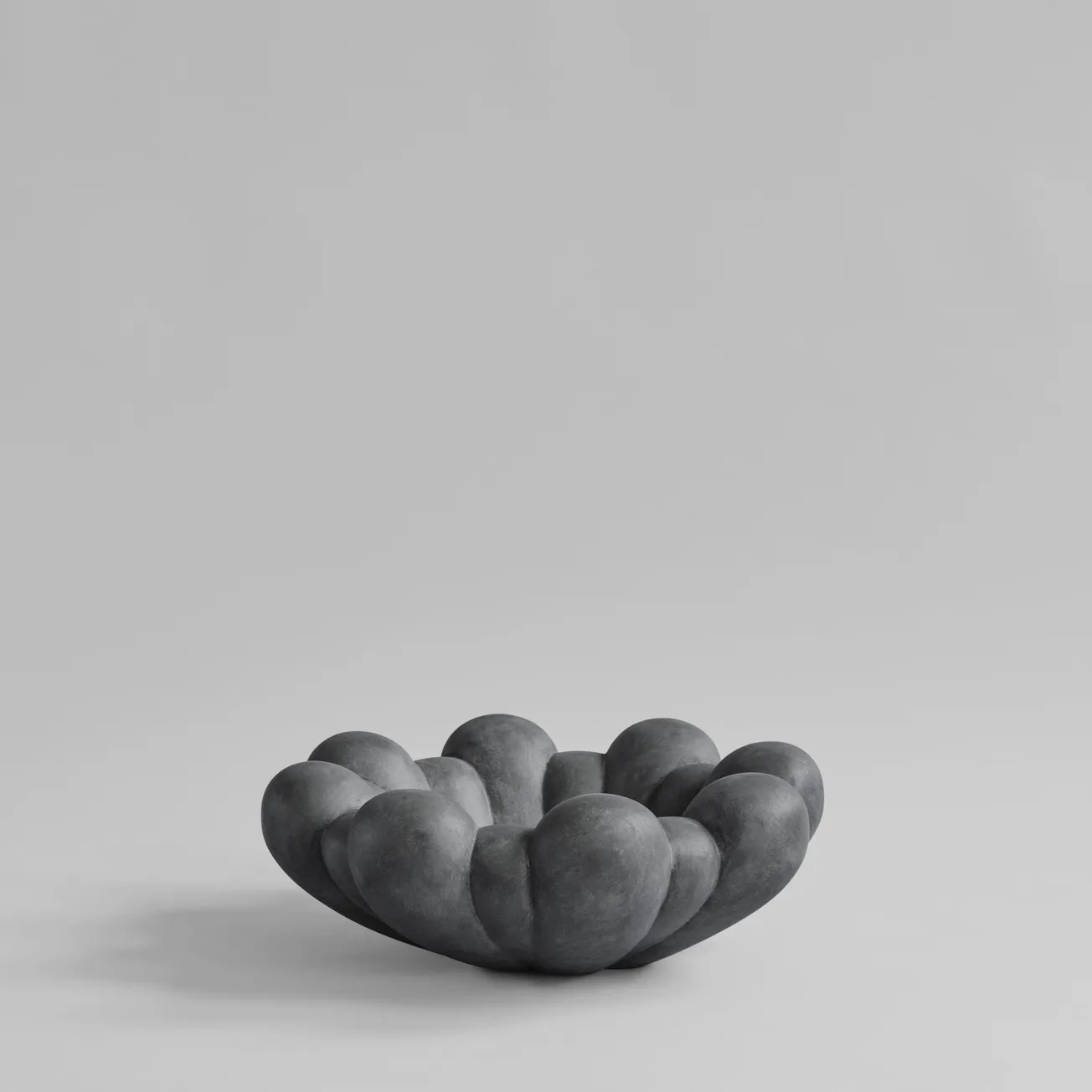 Bloom 大号托盘碗, 深灰色 101 Copenhagen