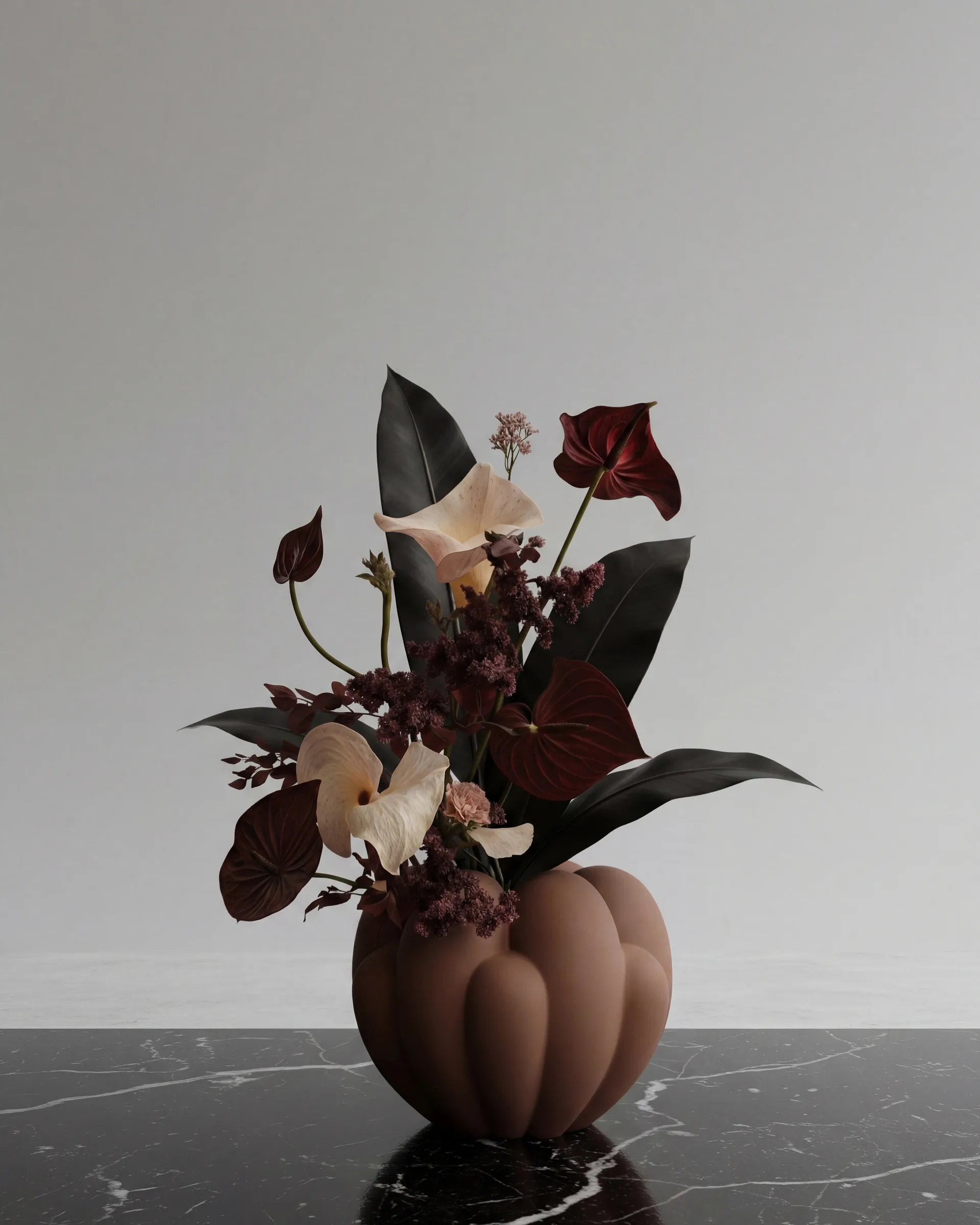 Bloom 绽放迷你花瓶, 杏仁色 101 Copenhagen