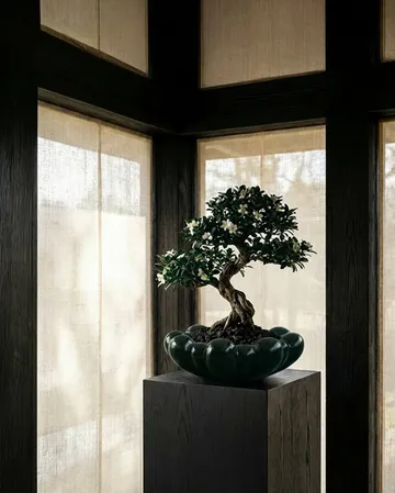 Bloom 大号托盘碗 - 深绿色 - 101 Copenhagen