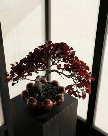 Bloom 大号托盘碗 - 栗色 - 101 Copenhagen