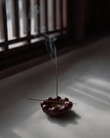 Bloom 绽放迷你托盘碗 - 栗色 - 101 Copenhagen