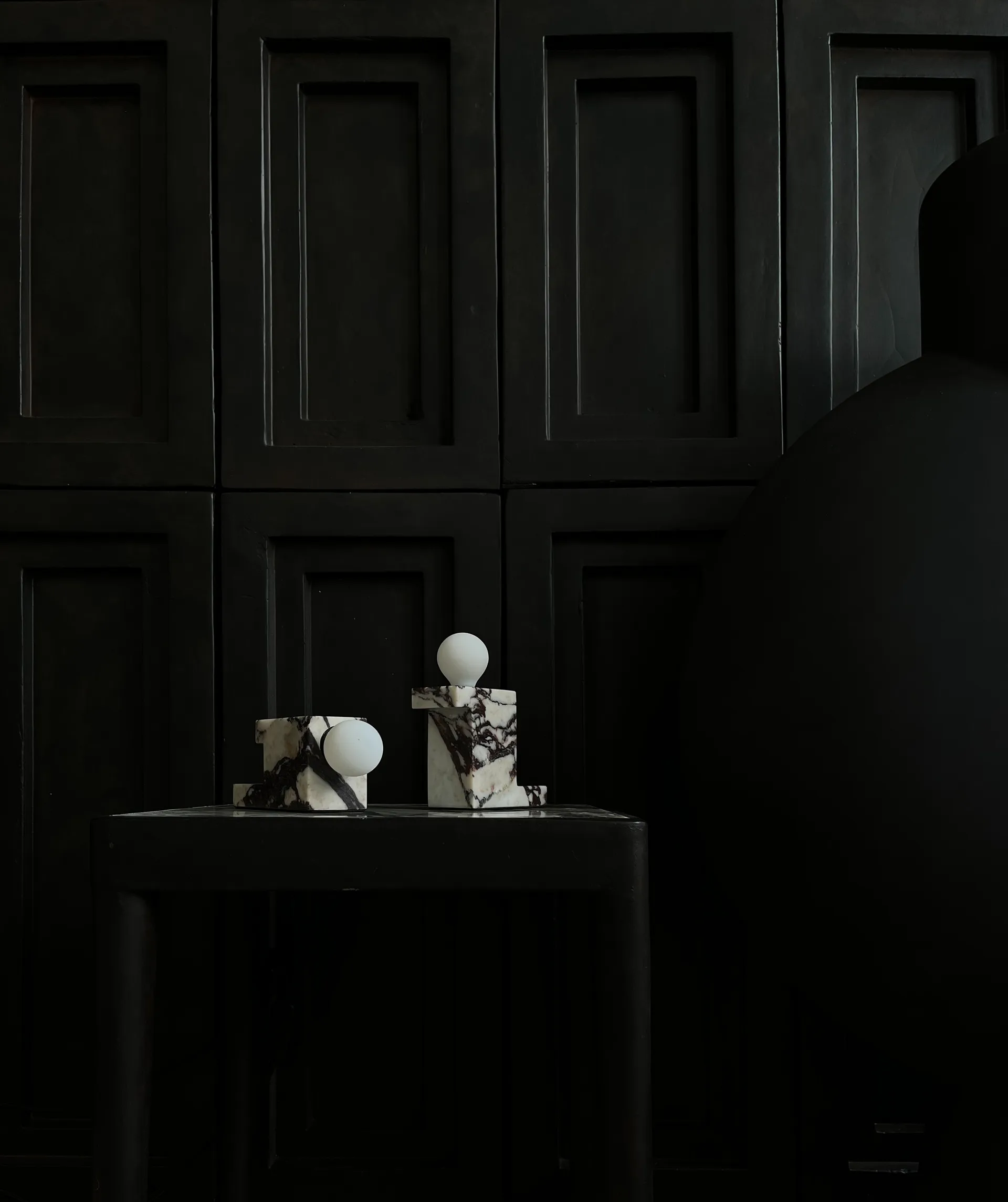 Brick high 灯 10.5x12.5 cm, Calacatta 101 Copenhagen