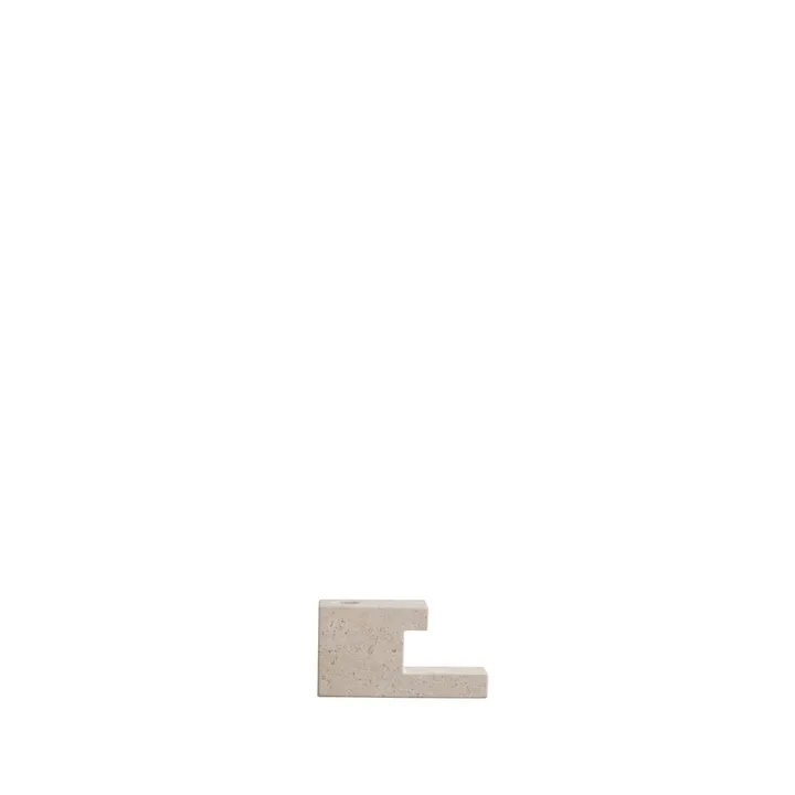 Brick 烛台 limestone 7.5x14 cm - 石灰石色 - 101 Copenhagen