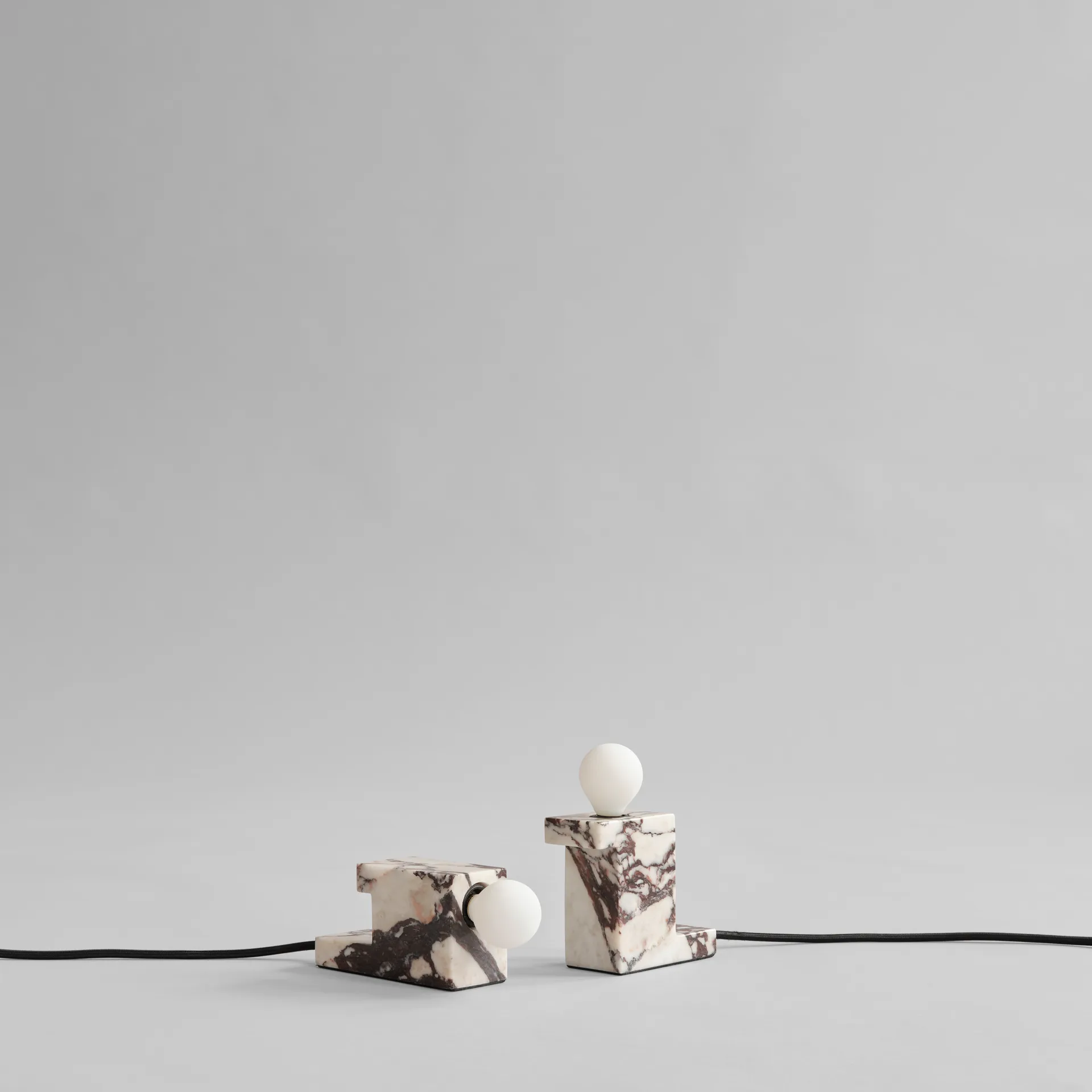 Brick low 灯 8x14 cm, Calacatta 101 Copenhagen