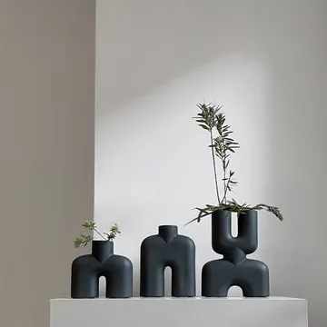 Cobra Tall迷你花瓶18x23cm - 黑色 - 101 Copenhagen