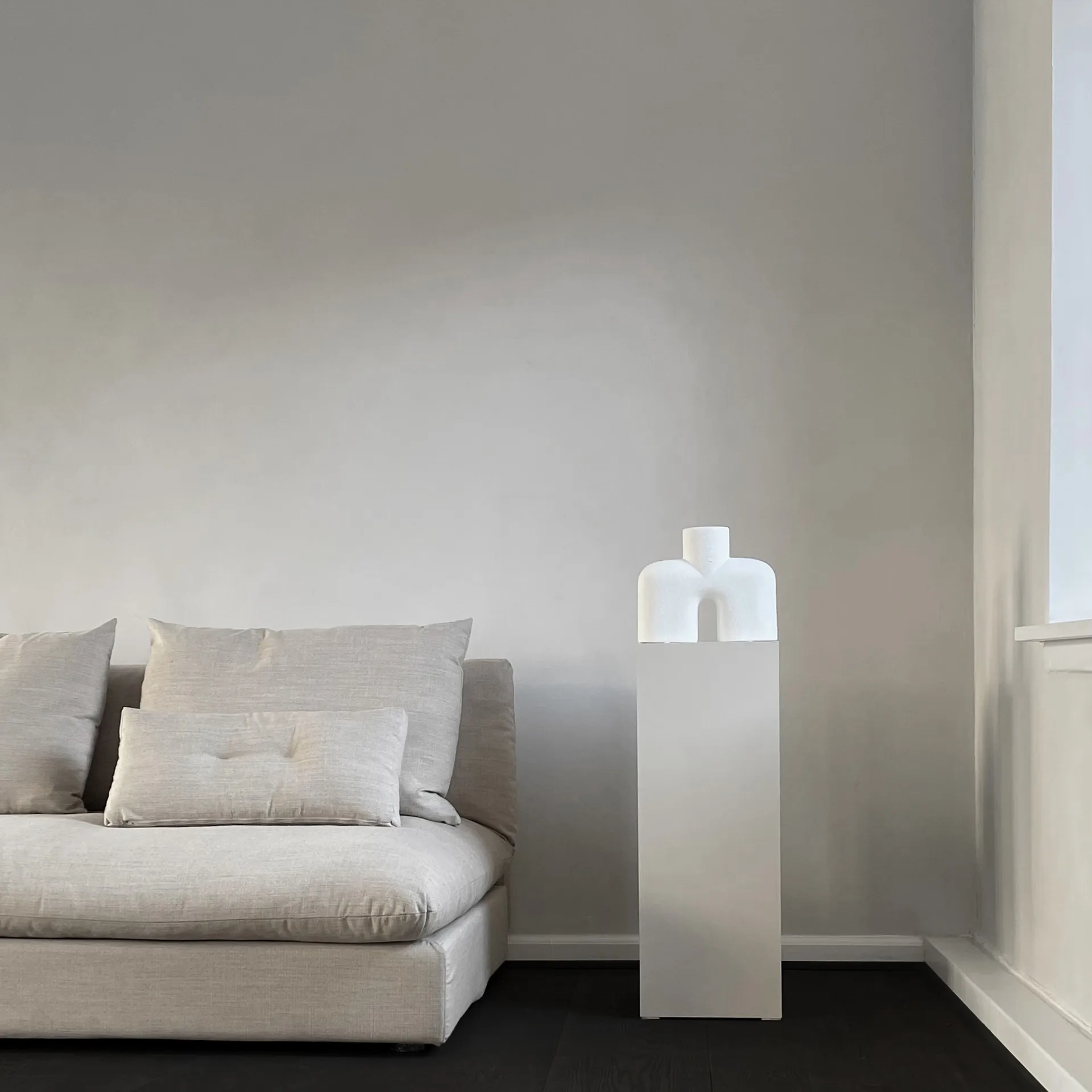 Cobra Uno Medio  花瓶 , Bubble 白色 101 Copenhagen