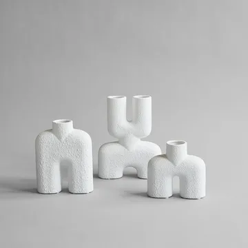 Cobra双迷你花瓶22x28cm - 泡泡白 - 101 Copenhagen