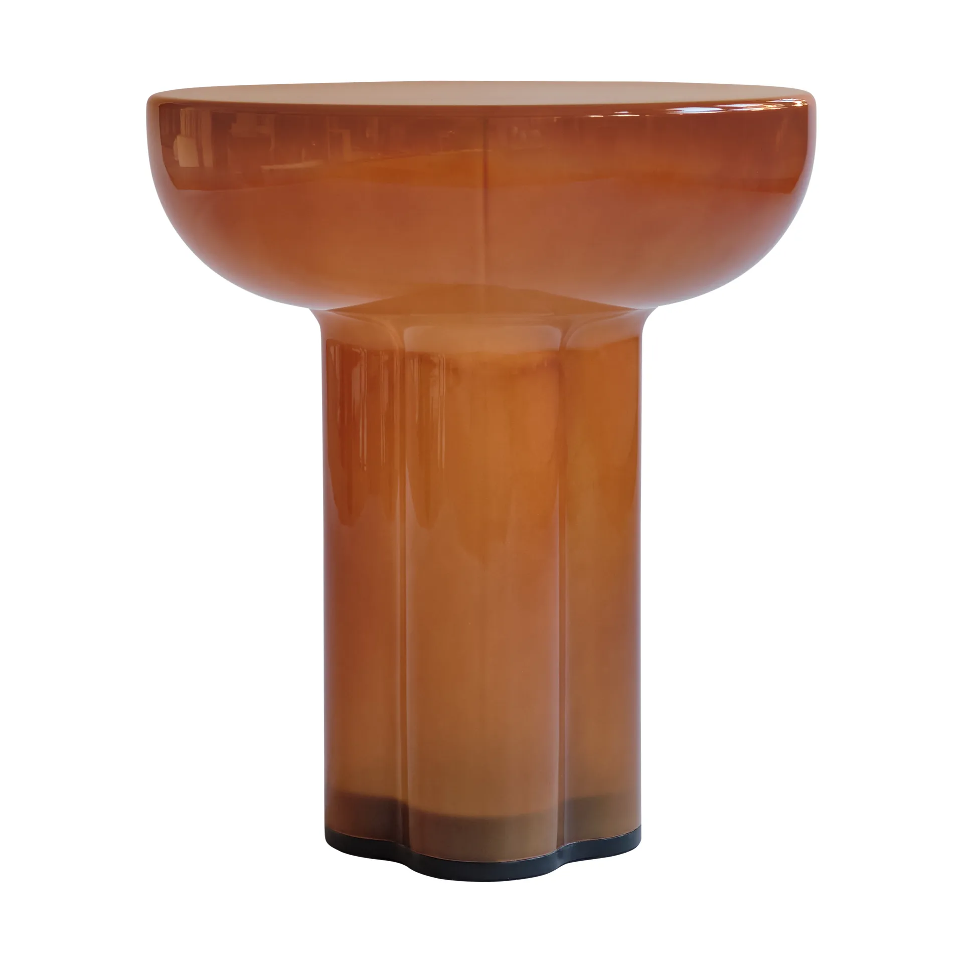 Crown 皇冠 高脚边桌 Ø45cm, 焦糖色 101 Copenhagen