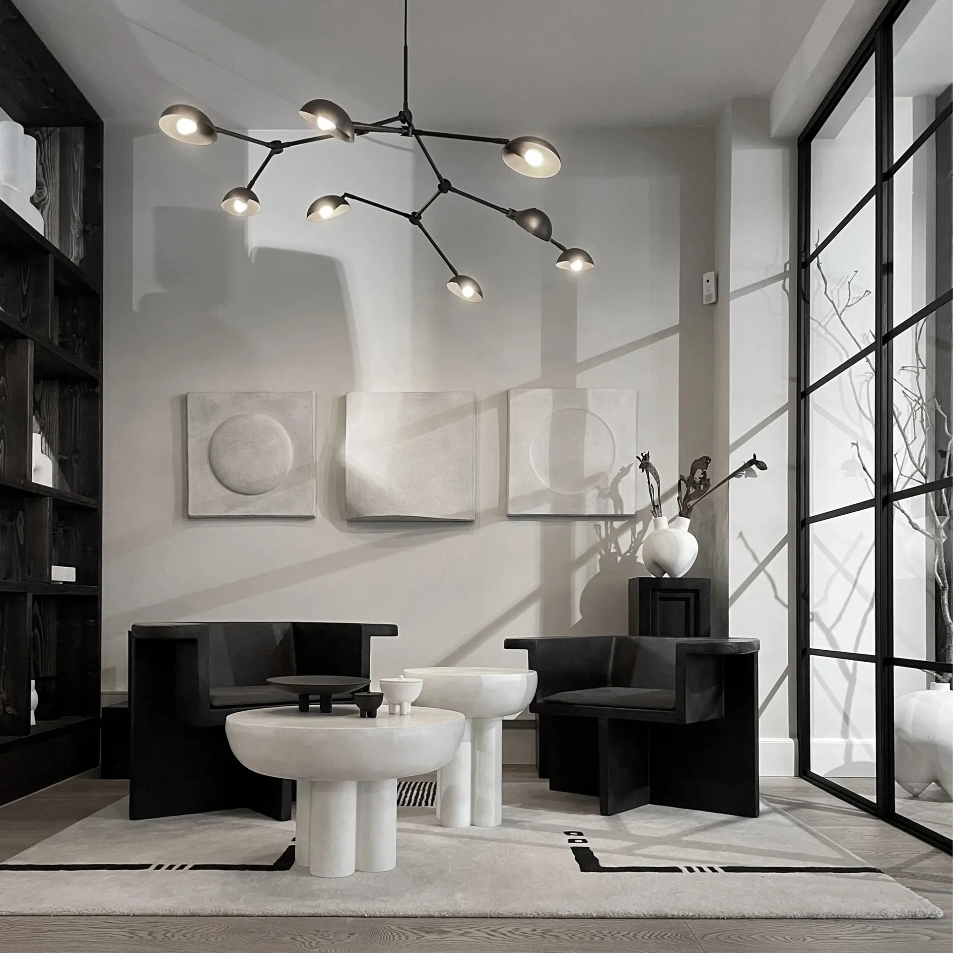 Crown 小边桌 low Ø65 cm, Bone 白色 101 Copenhagen