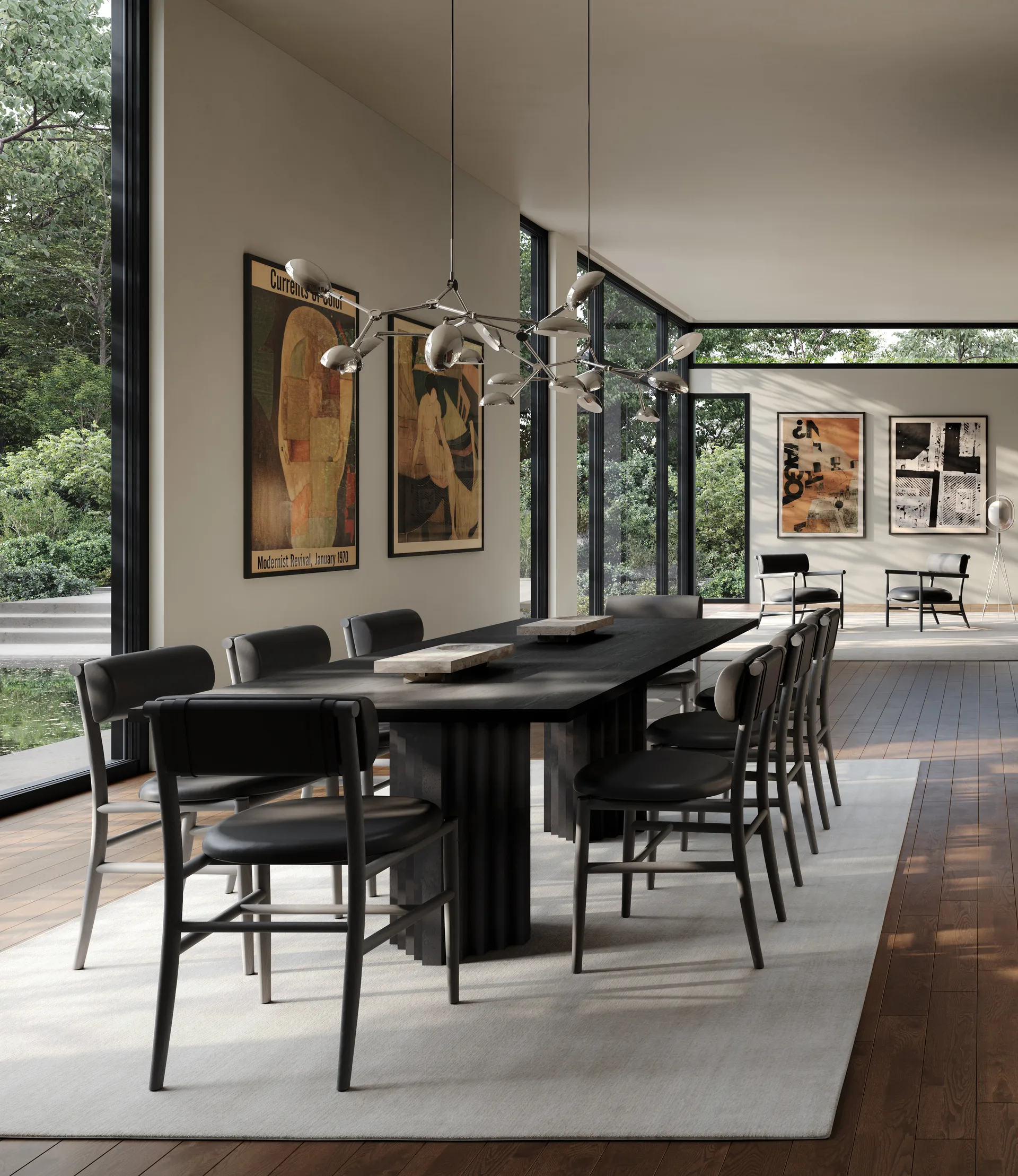 Drop系列 迷你吊灯, 铬色 101 Copenhagen