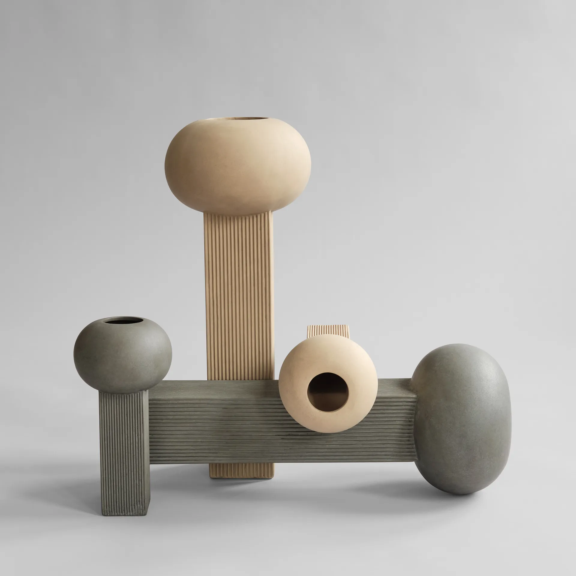 Empire 花瓶 Ø24 cm, Sand 101 Copenhagen