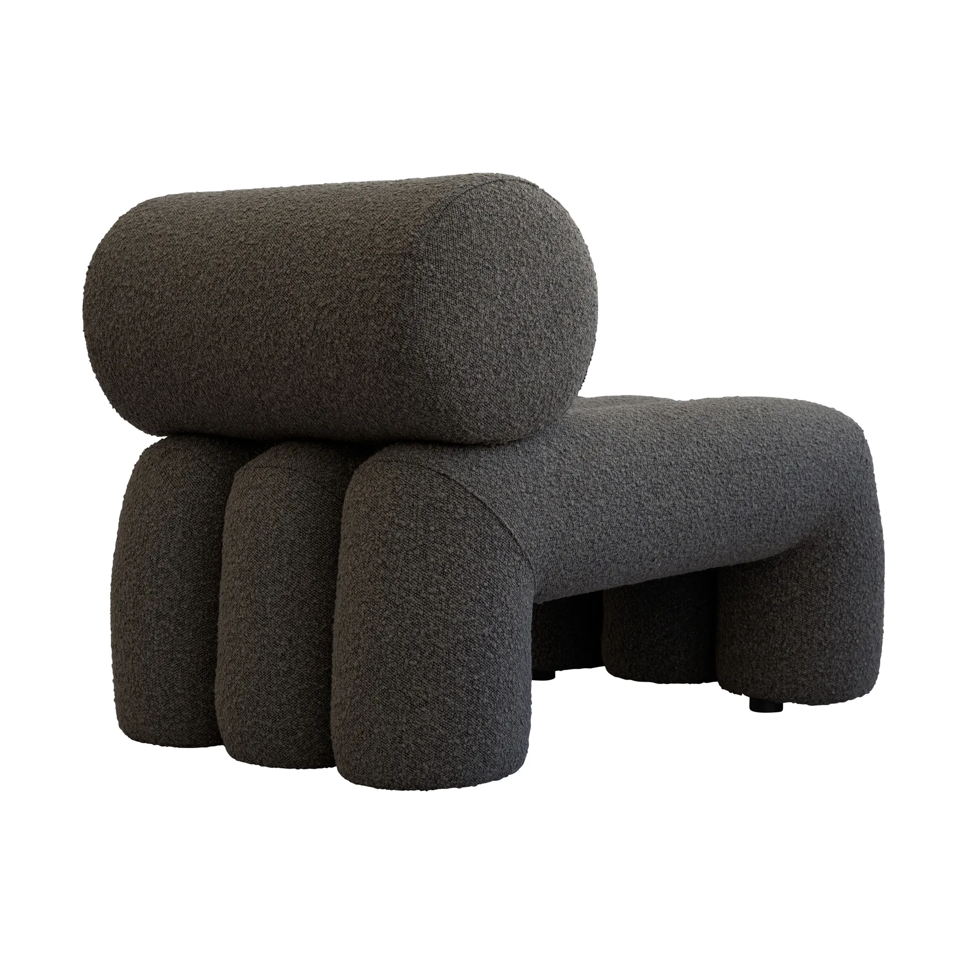 Foku Chair休闲椅, 深灰褐色 101 Copenhagen