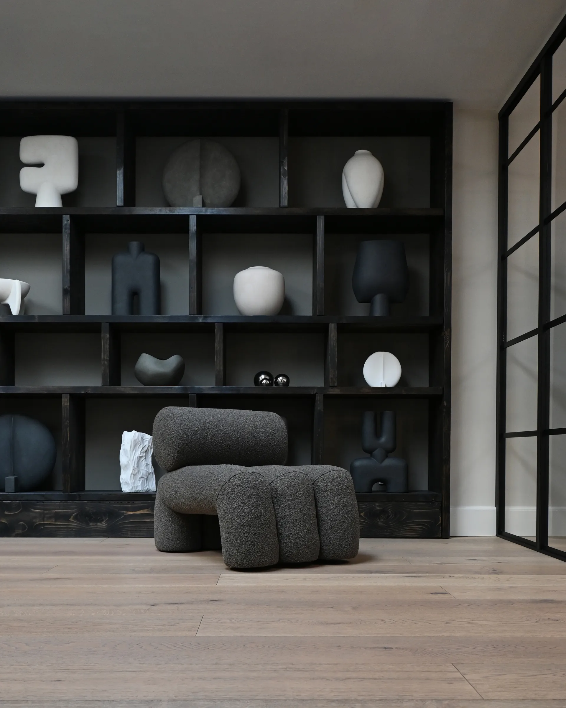 Foku Chair休闲椅, 深灰褐色 101 Copenhagen