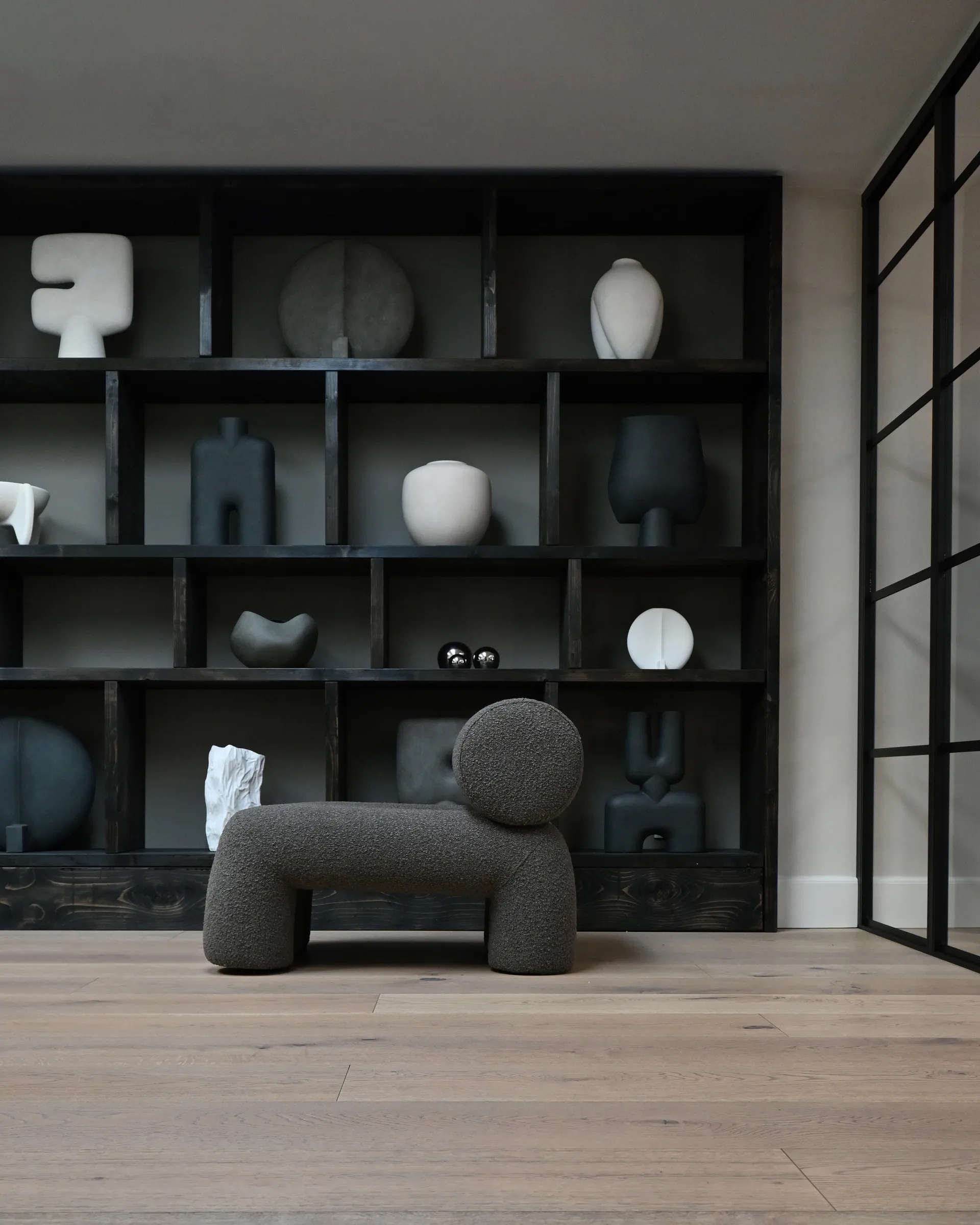 Foku Chair休闲椅, 深灰褐色 101 Copenhagen