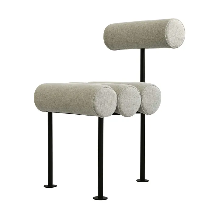 Hiro dining 椅子 - 黑色 frame-沙色 - 101 Copenhagen