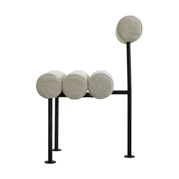 Hiro dining 椅子 - 黑色 frame-沙色 - 101 Copenhagen