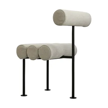 Hiro dining 椅子 - 黑色 frame-沙色 - 101 Copenhagen