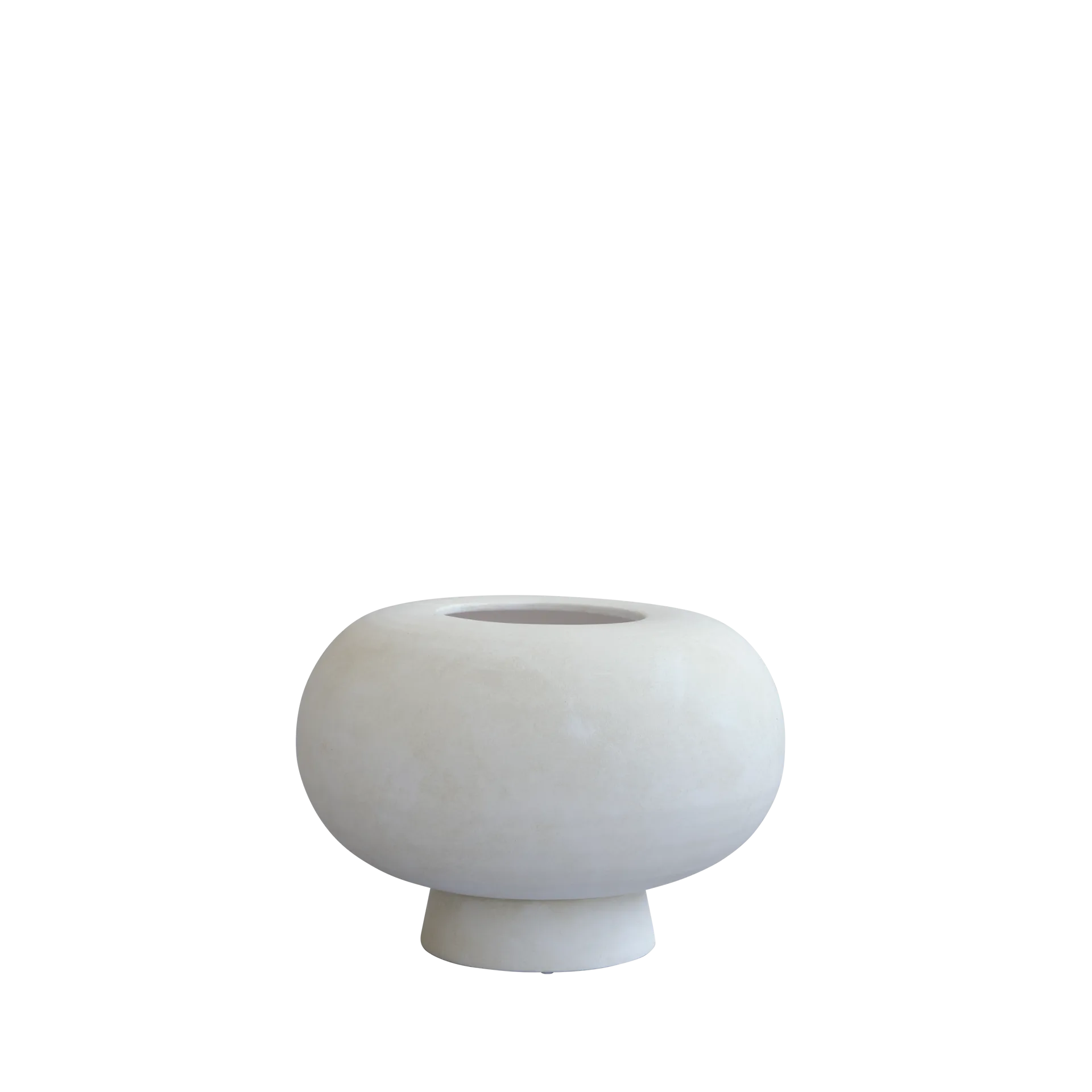 Kabin 玻璃 花瓶北欧简约风格家居装饰花瓶, 骨白色_白色 101 Copenhagen