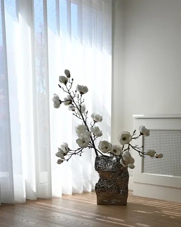 Kami 花瓶 big 49,5x35 cm - 镀铬色 - 101 Copenhagen