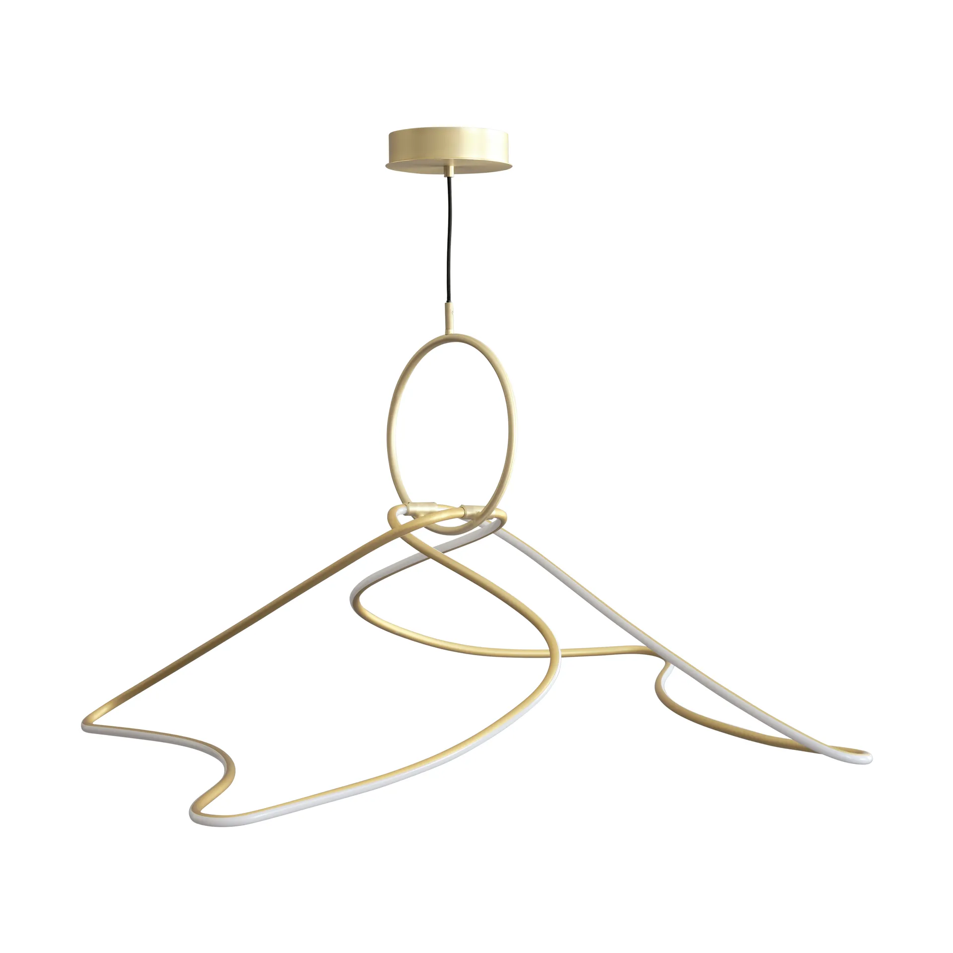 Kumo Chandelier Big大号枝形吊灯, 黄铜色 101 Copenhagen