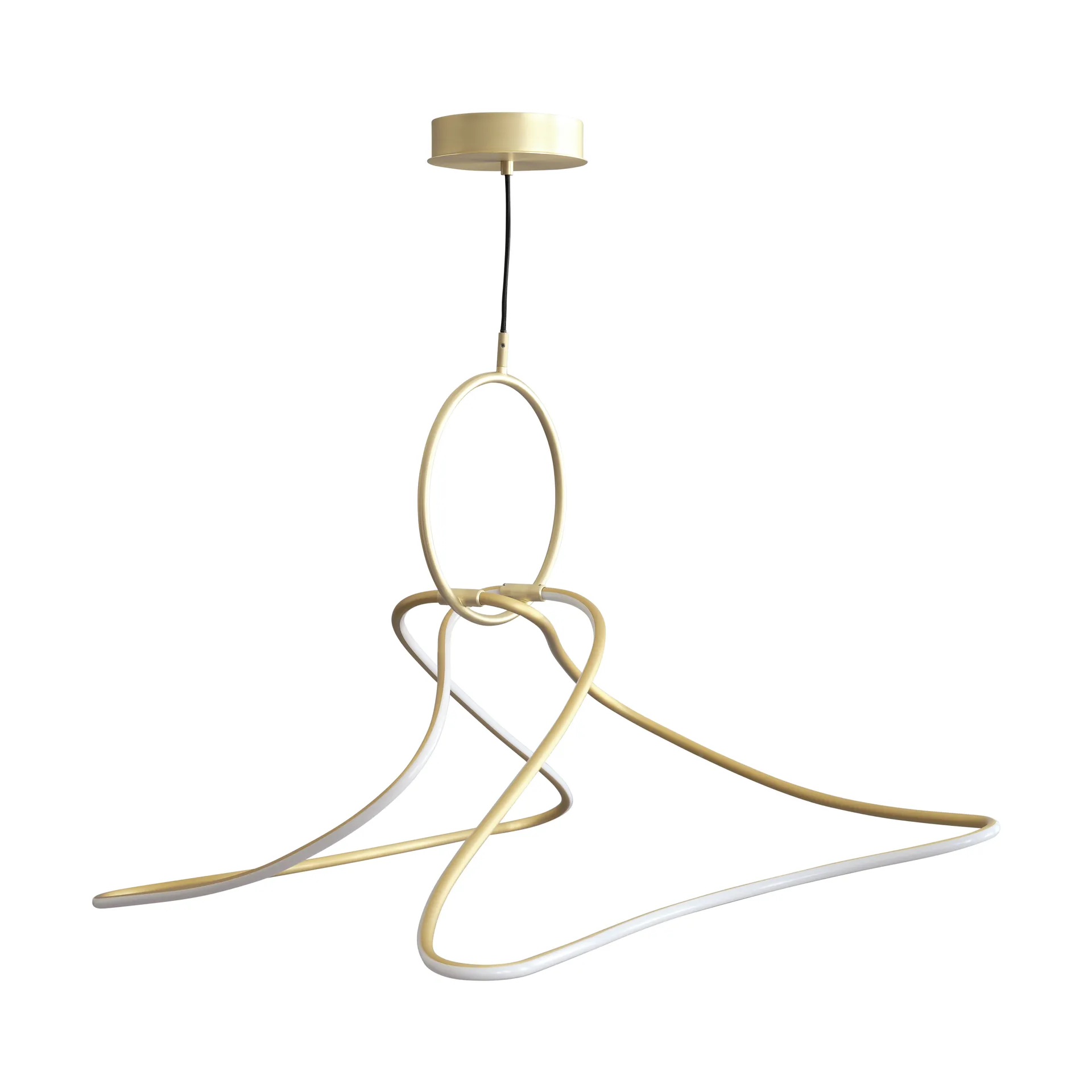 Kumo Chandelier Big大号枝形吊灯, 黄铜色 101 Copenhagen