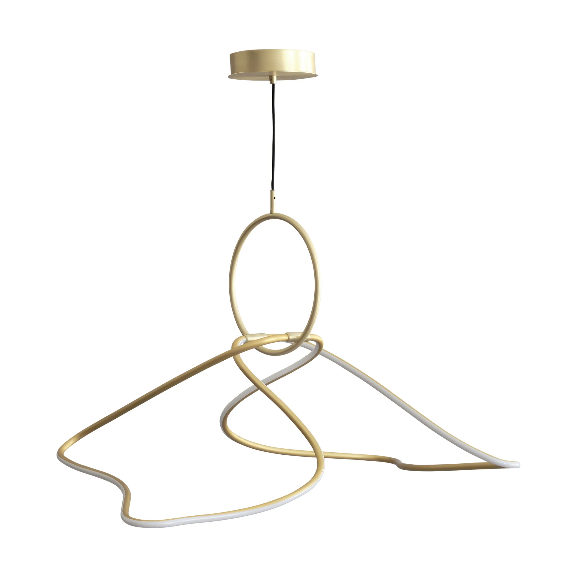 Kumo Chandelier Mini迷你吸顶灯, 黄铜色 101 Copenhagen