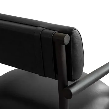 Nama lounge 椅子 - Aniline 皮革 黑色 - 101 Copenhagen