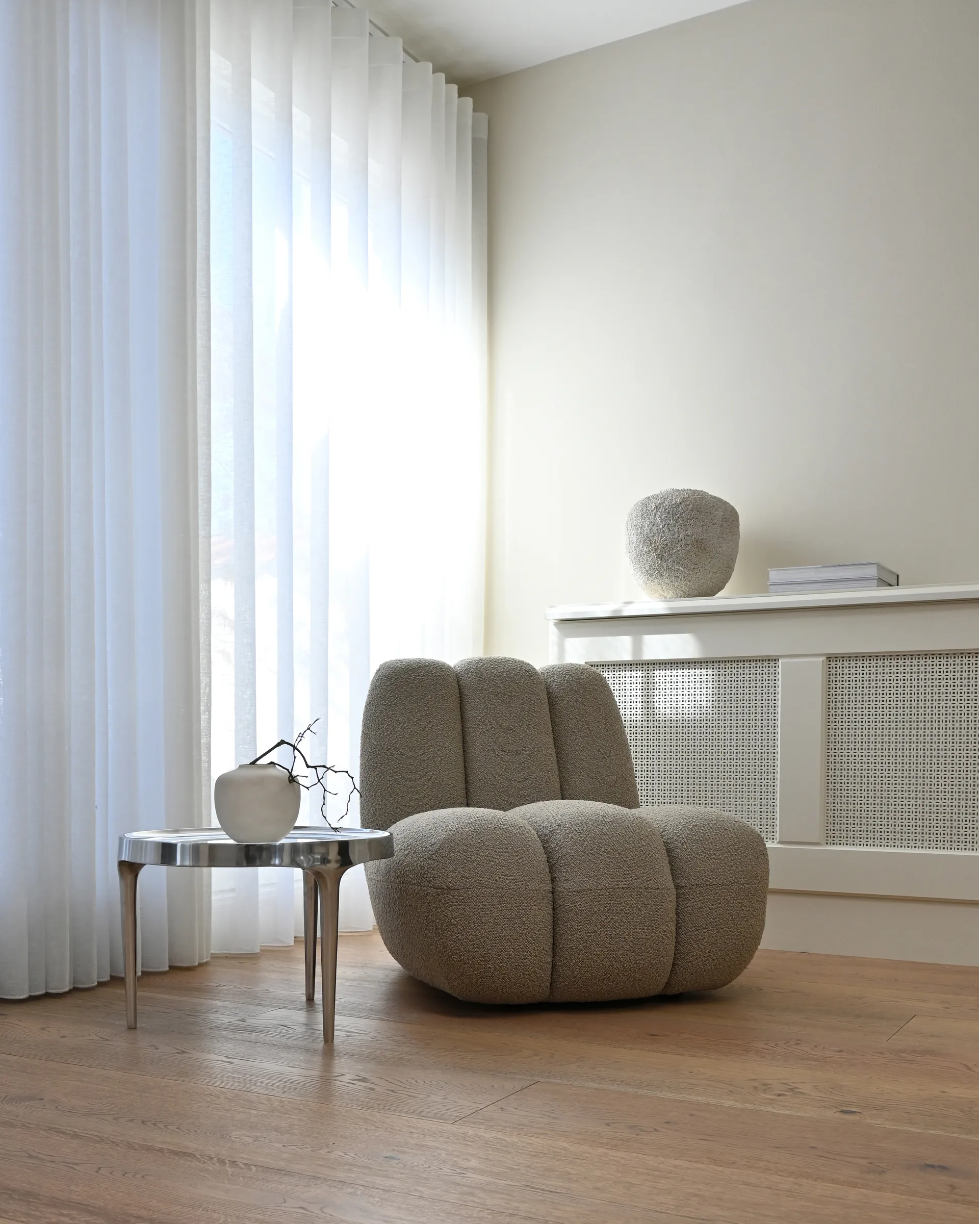 Phantom 小边桌, 镀铬色 low 101 Copenhagen