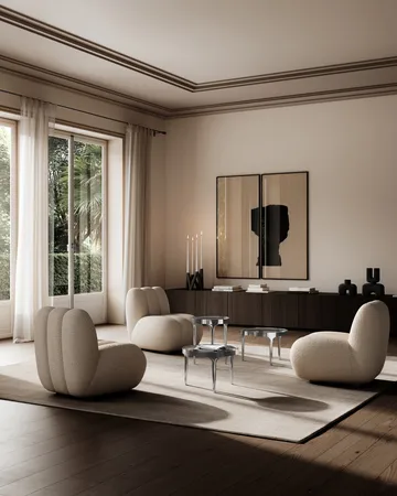 Phantom 小边桌 - 镀铬色 low - 101 Copenhagen