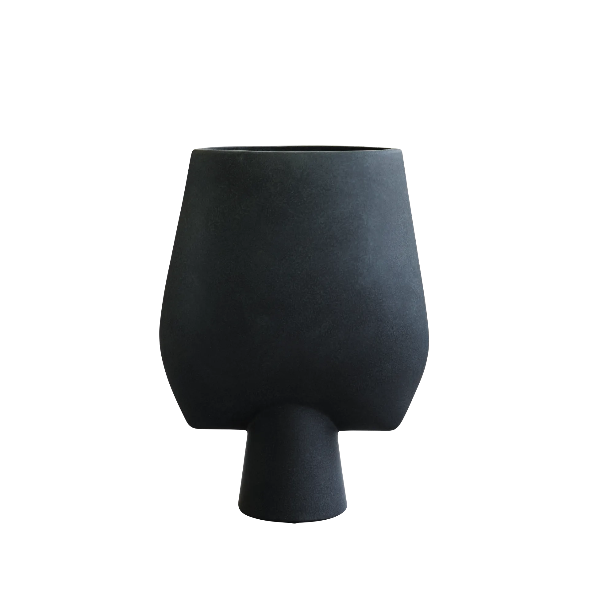Sphere 方形大号花瓶 Ø33 cm, 黑色 101 Copenhagen
