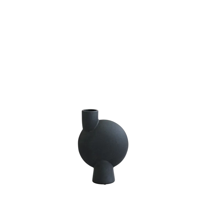 Sphere Bubl中号花瓶 Ø19 cm - 黑色 - 101 Copenhagen