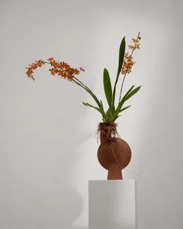 Sphere Bubl 中号花瓶 - 赤陶色 - 101 Copenhagen