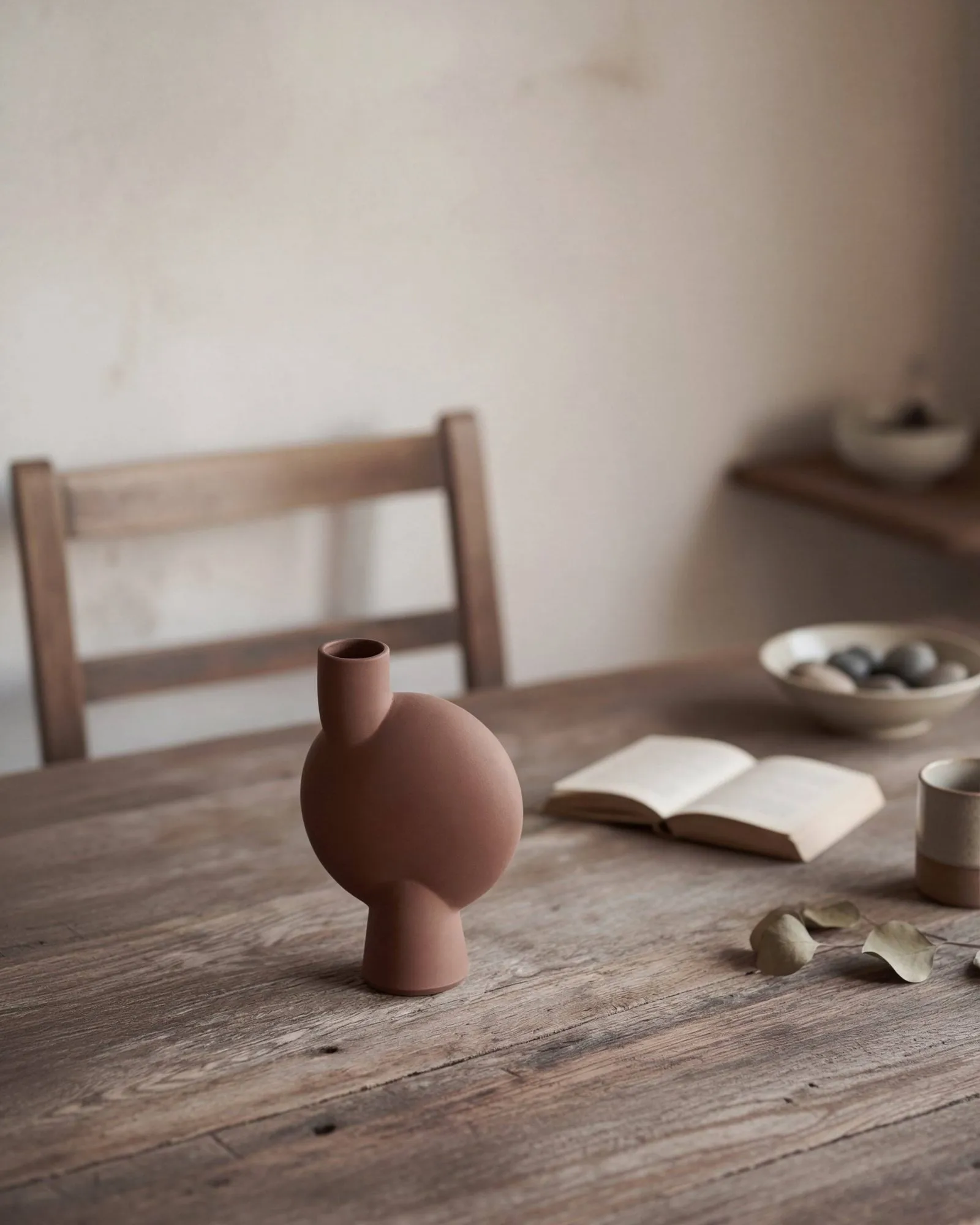 Sphere Bubl 中号花瓶, 杏色 101 Copenhagen