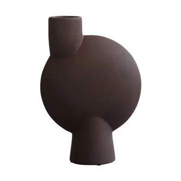 Sphere Bubl 中号花瓶 - 巧克力棕色 - 101 Copenhagen