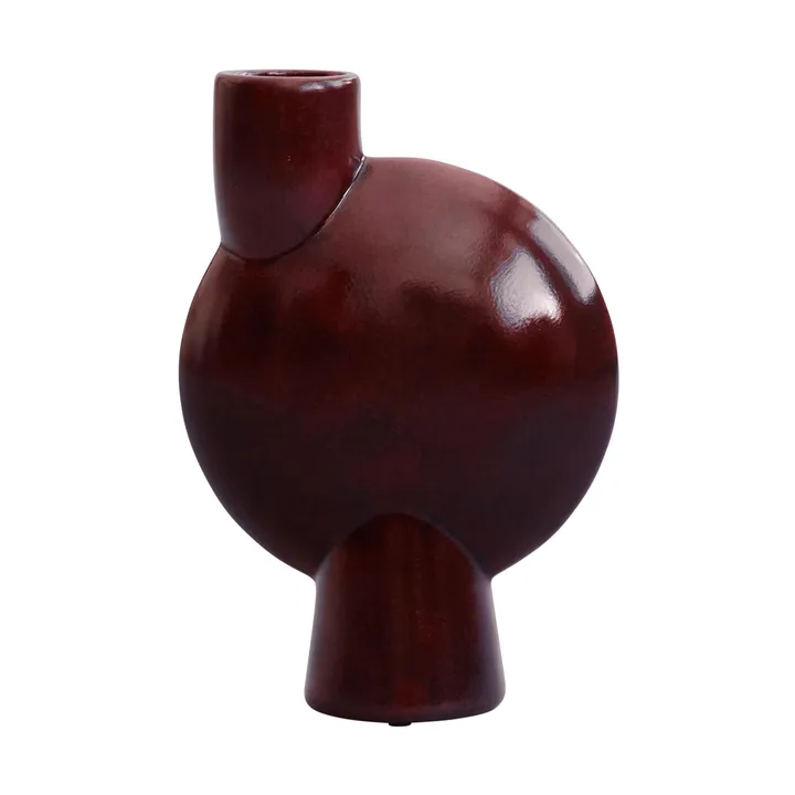 Sphere Bubl 中号花瓶 - 栗色 - 101 Copenhagen