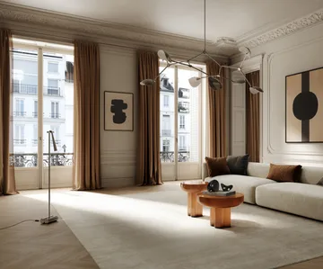 Stingray 大型吊灯 - 铬色 - 101 Copenhagen