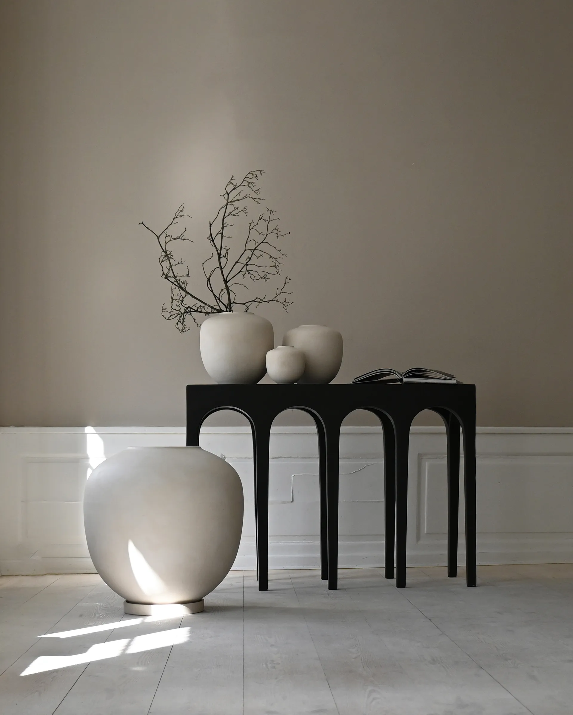 Sunao 大号花瓶55cm, 桦木色 101 Copenhagen
