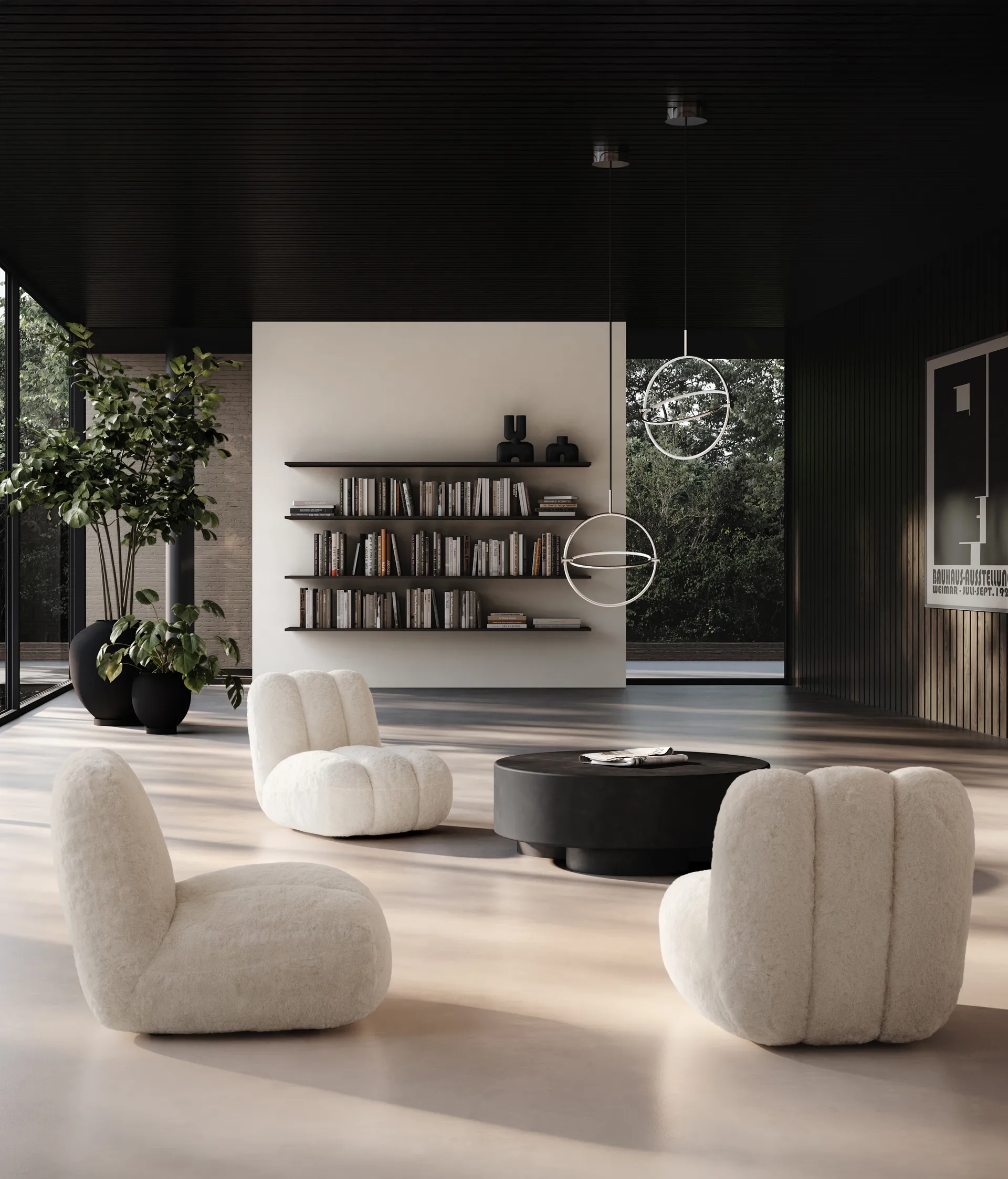 Sunao 花瓶 big 55 cm, 黑色 101 Copenhagen