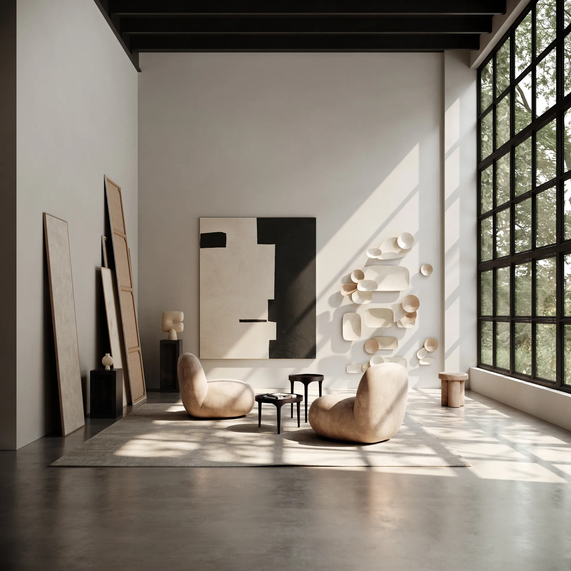 Toe 椅子 Flat 扶手椅 92x75 cm, Nubuck 101 Copenhagen